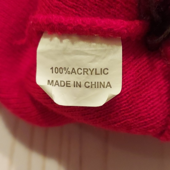 The Ohio State University winter cap pom Buckeyes - Picture 3 of 3